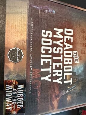 Deadbolt Mystery Society Game